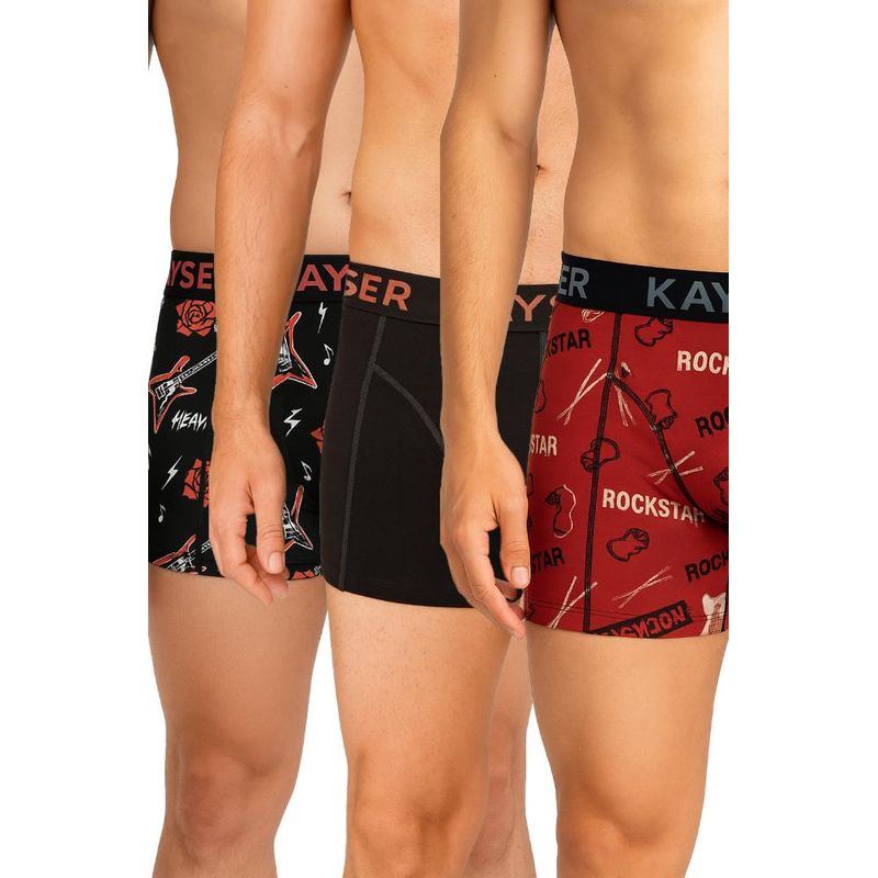 KAYSER - Pack 3 Bóxers Algodón P393236-ROJ