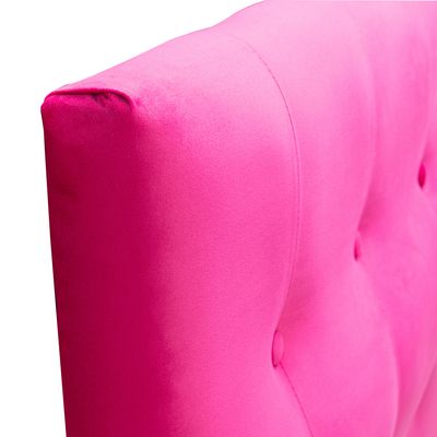 Imagen 2 del producto Respaldo 1 Plaza Felpa Fucsia Cp Seve