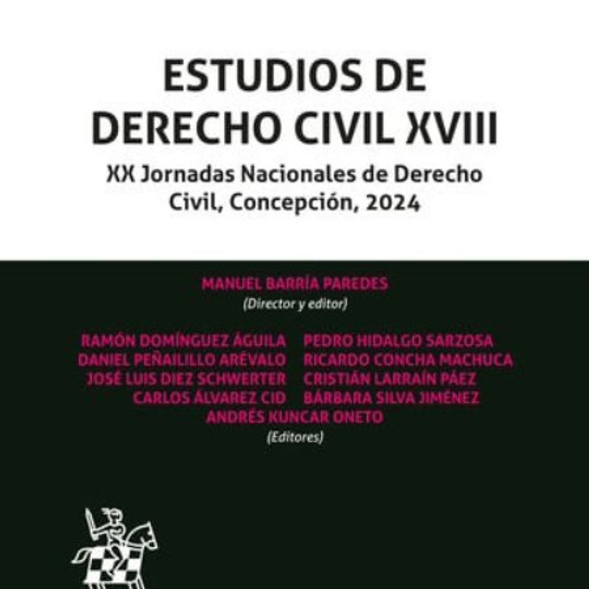 TIRANT LO BLANCH - ESTUDIOS DE DERECHO CIVIL XVIII XX Jornadas Nacionales de Derecho Civil, Concepción, 2024