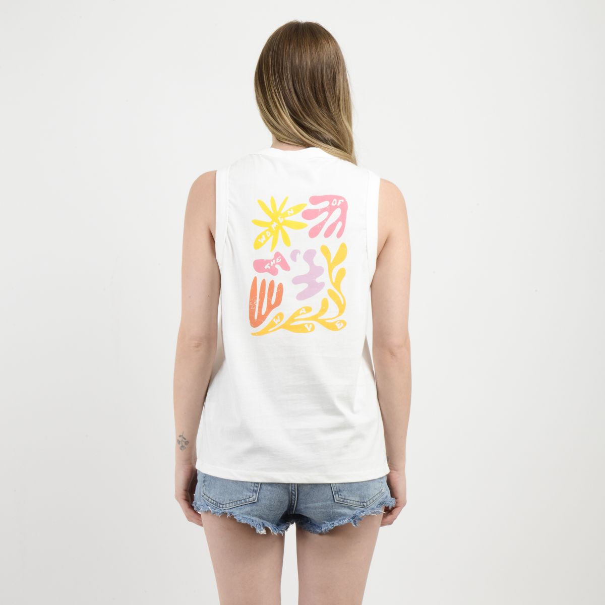 O'NEILL - POLERA SIN MANGAS WOTW  BEIGE CLARO