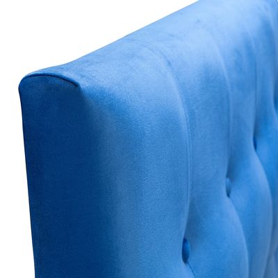 Imagen 2 del producto Respaldo 1 Plaza Felpa Negro Cp Seve