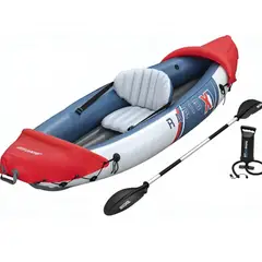 ANGELES DEL HOGAR - Kayak Inflable Rapid X1 Para 1 Persona 2.09M X 91cm