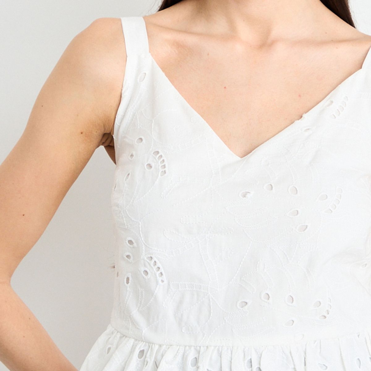 IO - Blusa Lisa Mujer Crudo Io