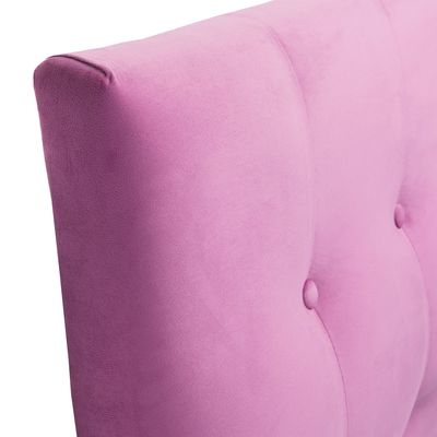 Imagen 2 del producto Respaldo 1 Plaza Felpa Rosado Cp Seve