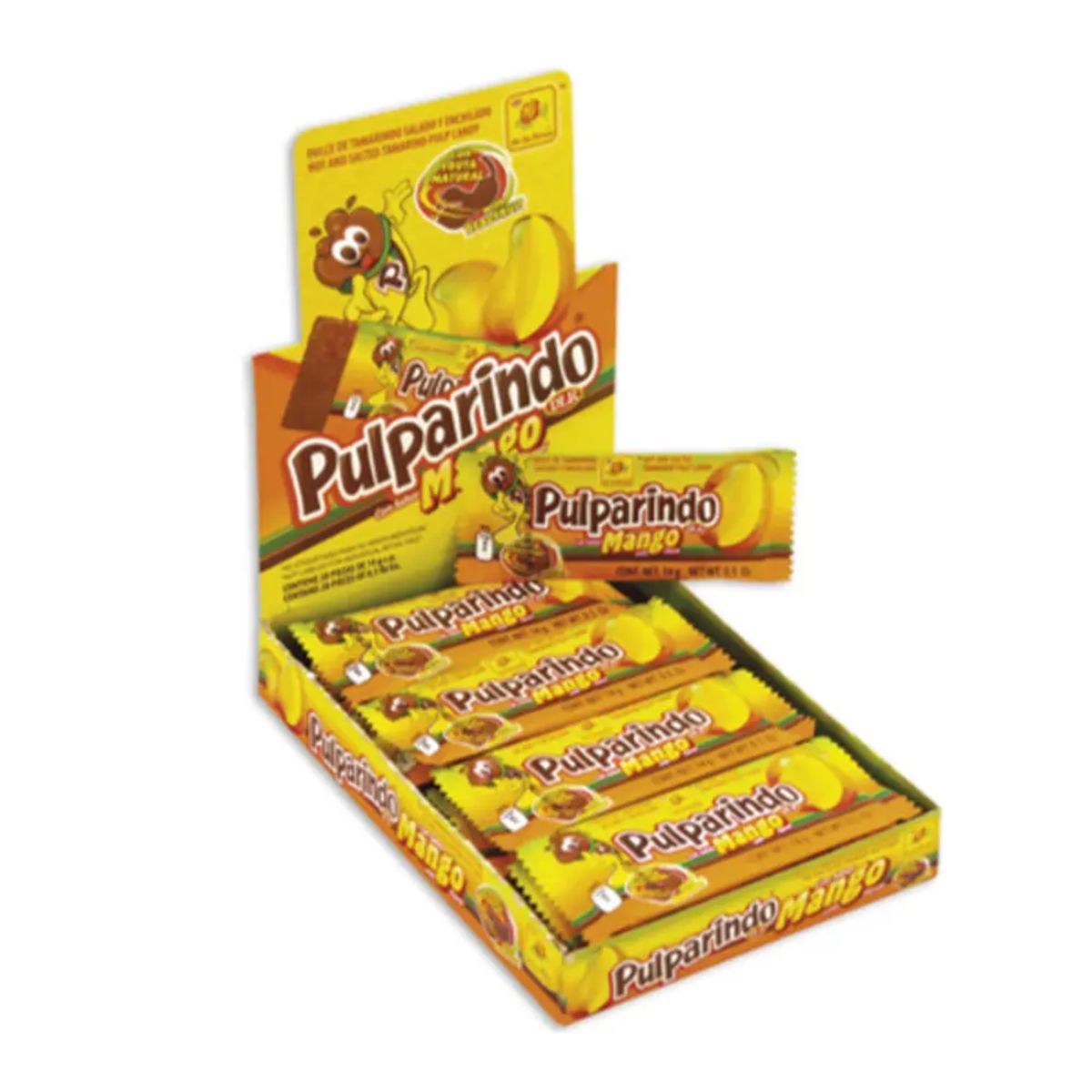 DE LA ROSA - Masticables Pulparindo Mango De la Rosa 20 un x 14 g