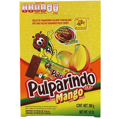 Imagen 2 del producto Masticables Pulparindo Mango 20 un x 14 g