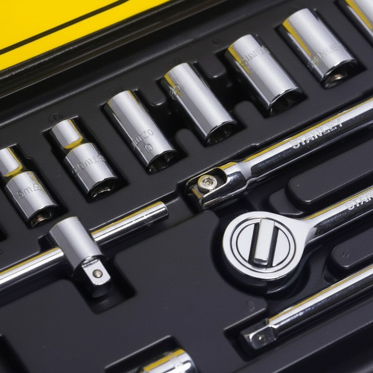 STANLEY - Juego de dados profesionales STANLEY 86-117