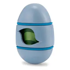 BECO PETS - Beco Pocket Dispensador Porta Bolsas Para Paseo + 15 Bolsas - Azul