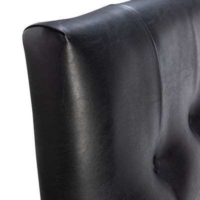 Imagen 2 del producto Respaldo 1 Plaza Pu Negro Cp Seve