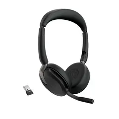 JABRA - Evolve2 65 Flex Audífonos Bluetooth con Micrófono y ANC para Oficina