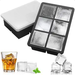 GENERICO - Molde Hielo Cubetas De Hielo Con Tapa Bandeja Para Hielo