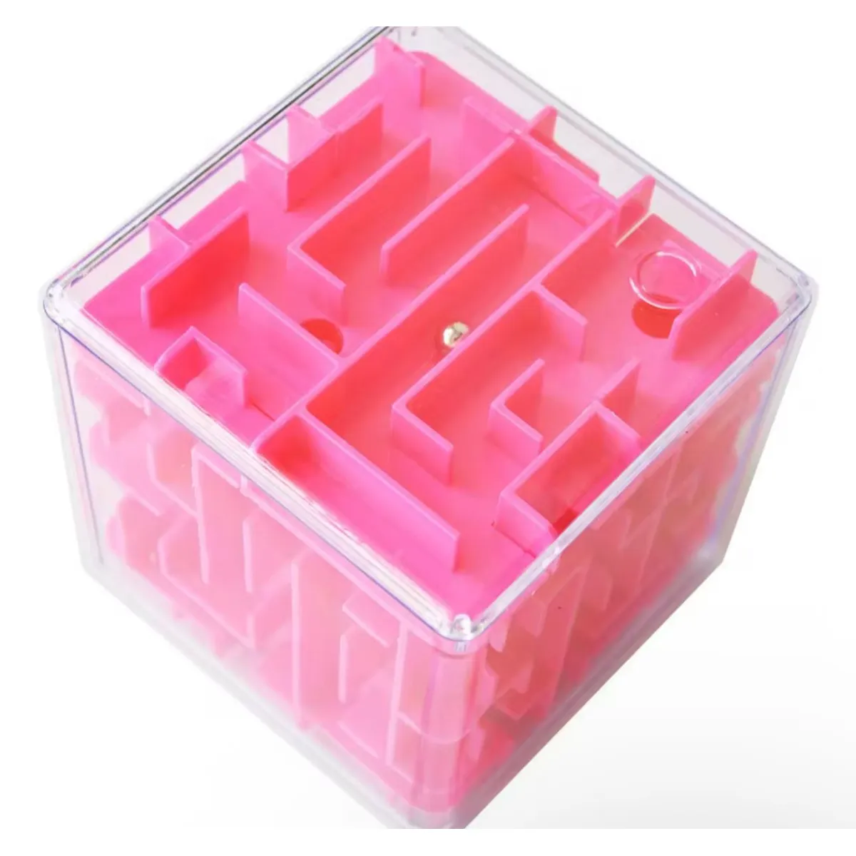 GENERICO - Cubo Laberinto 3d Sensorial Camino Bolita Juguete Ingenio