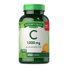NATURE'S TRUTH - Vitamina C 1000 mg Plus Con Rosa Mosqueta 300 caps
