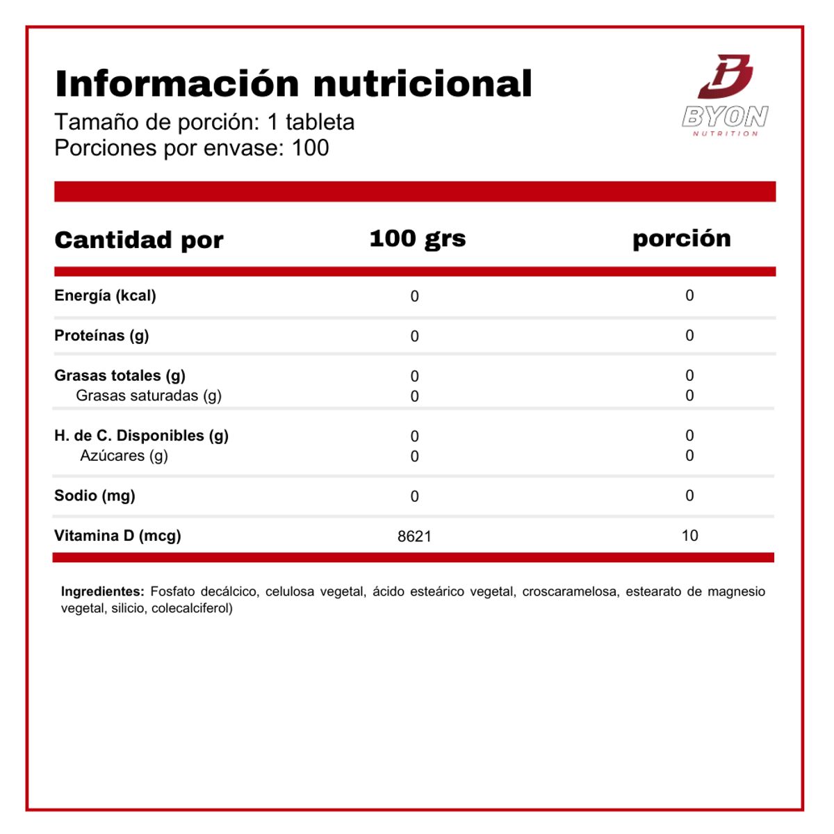 NATURE'S TRUTH - Vitamina D3 400iu 100 tabletas