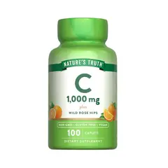 NATURE'S TRUTH - Vitamina C 1000 mg Con Rosa Mosqueta 100 caps