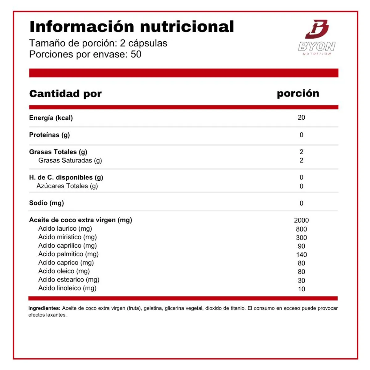 NATURE'S TRUTH - Aceite de Coco Extra Virgen 2000 mg 100 softgels