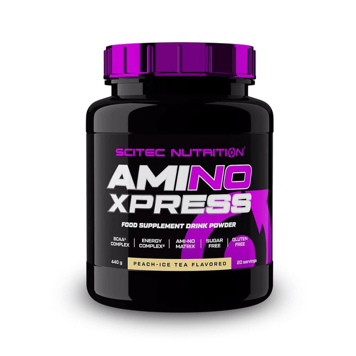 SCITEC NUTRITION - Ami-NO Express 440 grs Aminoacidos - Lemon Ice Tea