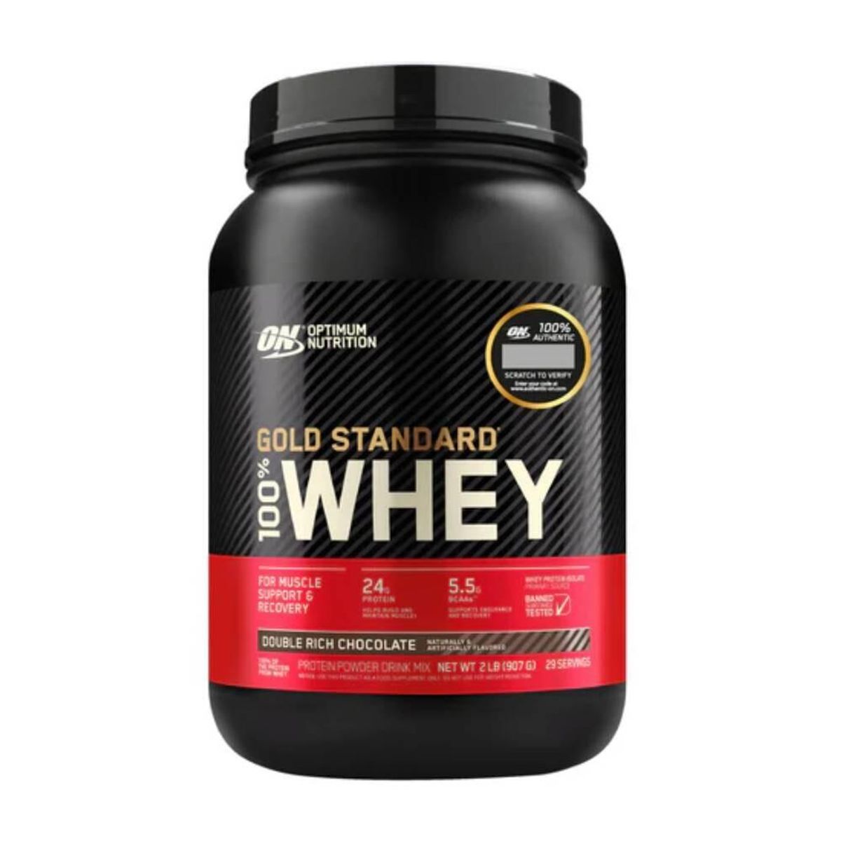 OPTIMUM - 100% Whey Protein Gold Standard 2 lbs - Chocolate