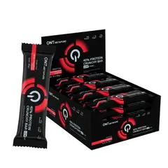 QNT - Caja Barras de Proteina Crunchy Chocolate 12 Unidades
