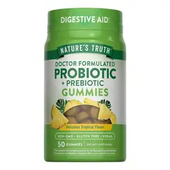 NATURE'S TRUTH - Probióticos en gomitas 50 gummies veganas