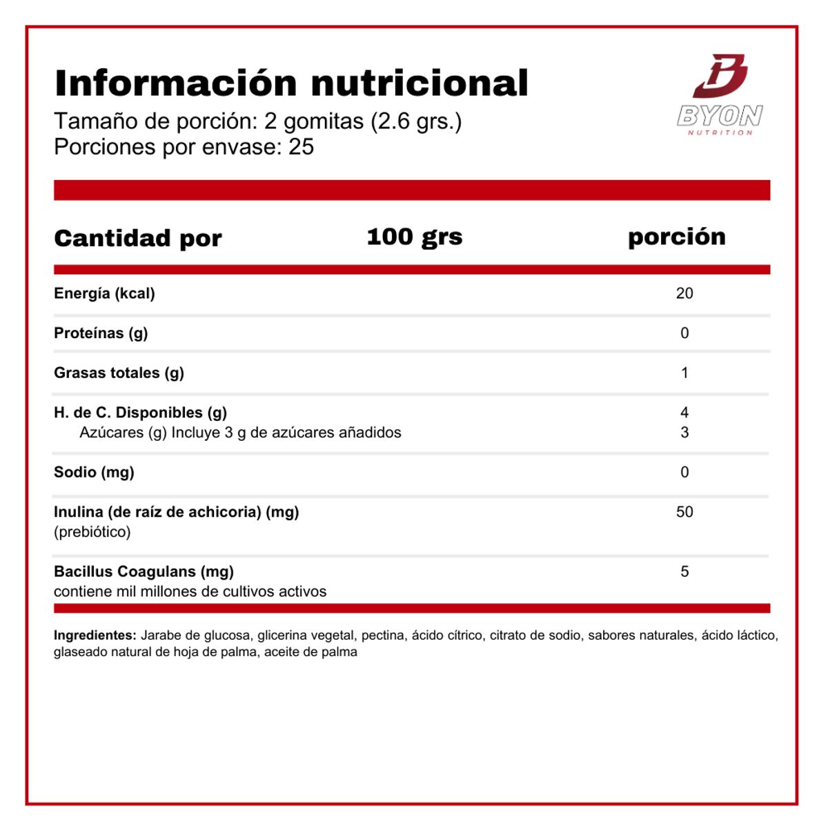 NATURE'S TRUTH - Probióticos en gomitas 50 gummies veganas