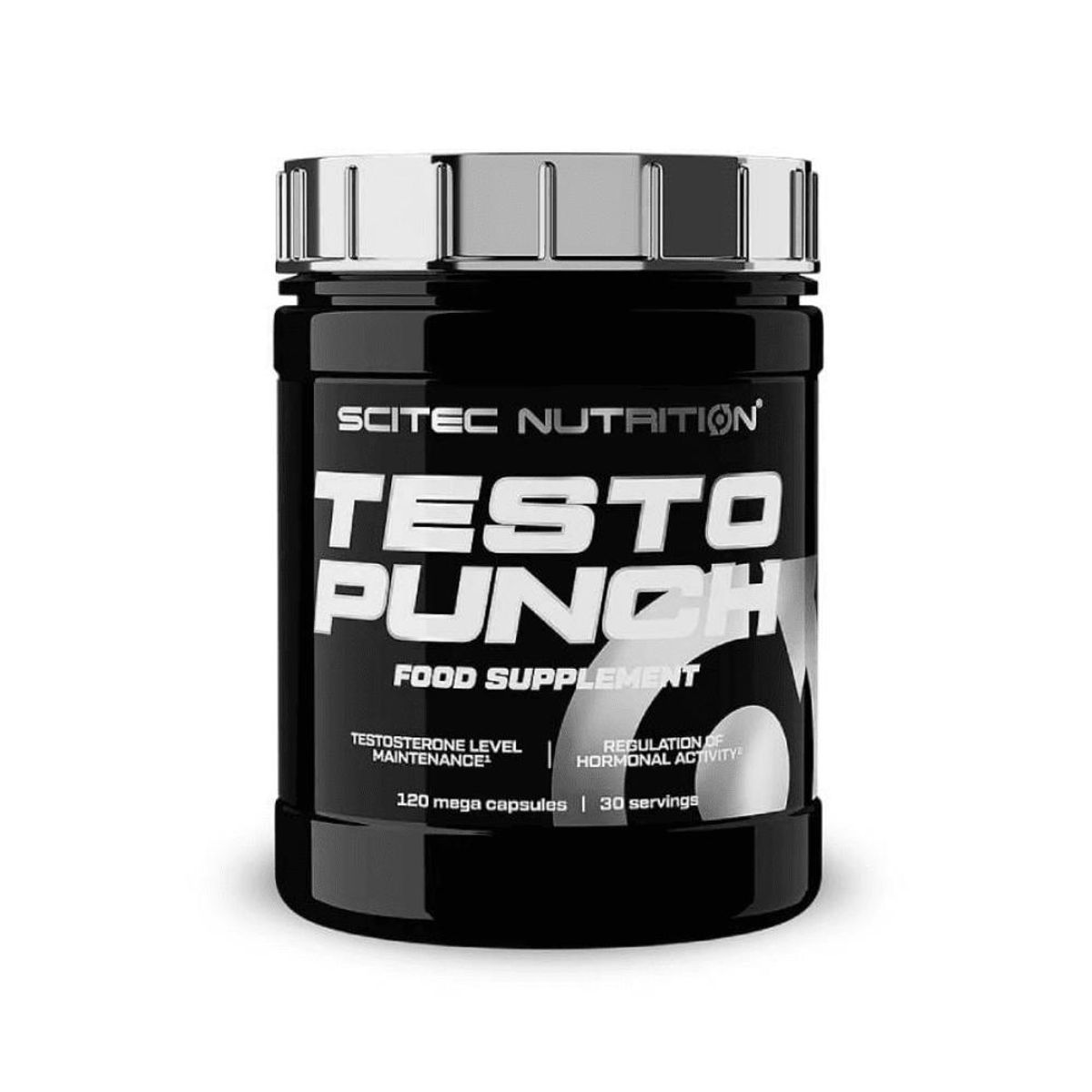 SCITEC NUTRITION - Testo Punch 120 caps - Scitec Nutrition