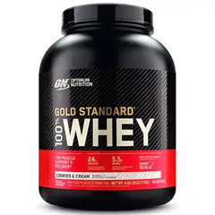 OPTIMUM - Gold Standard 100% Whey Protein 5 lbs - Cookies and Cream
