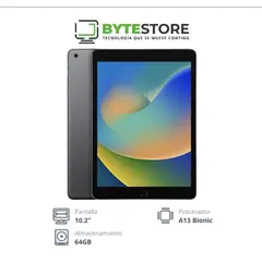 APPLE - IPAD 9th generation 10.2" WIFI 64GB A2164 - Space Gray Reacondicionado Grado A