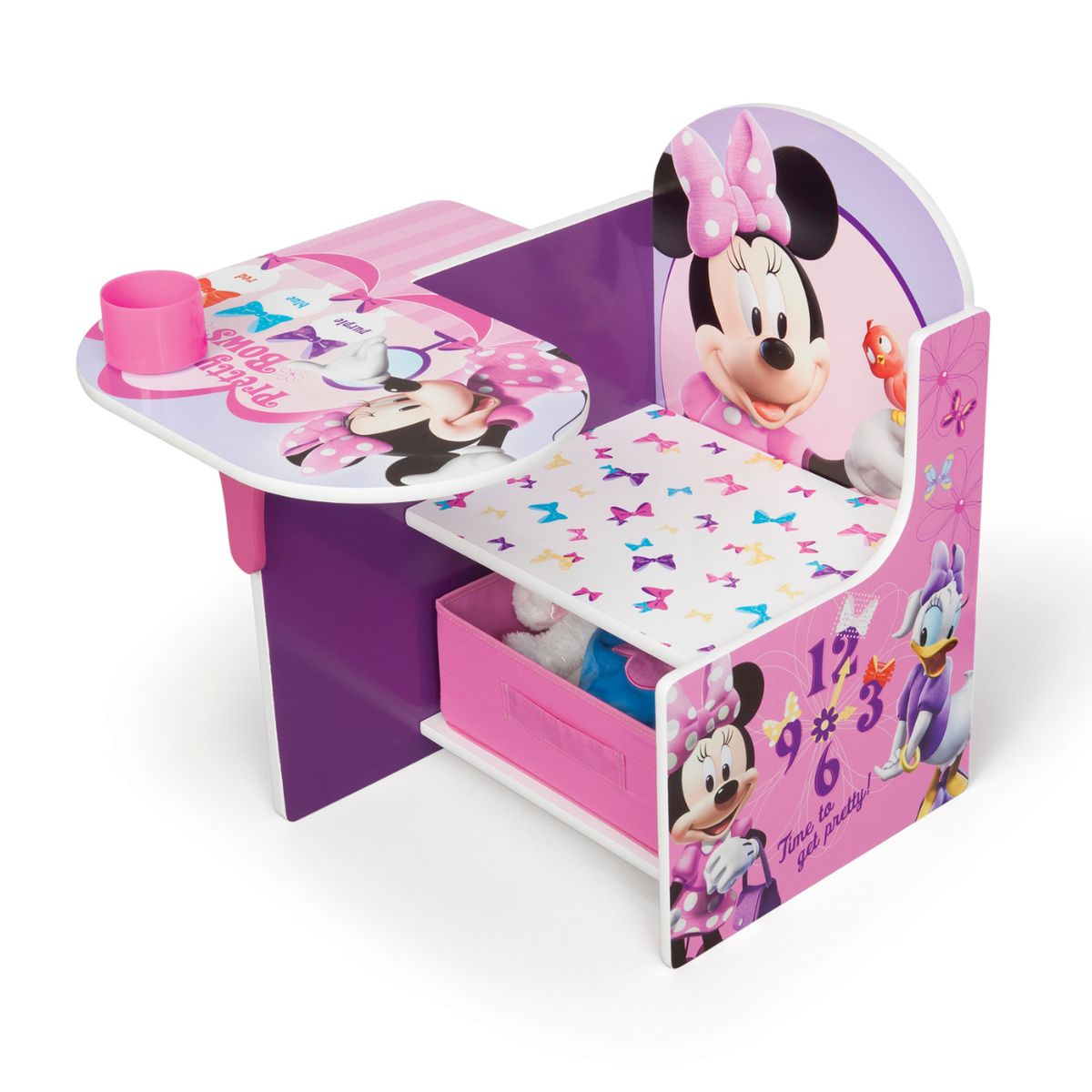 DELTA CHILDREN - Escritorio infantil con almacenamiento Minnie Mouse