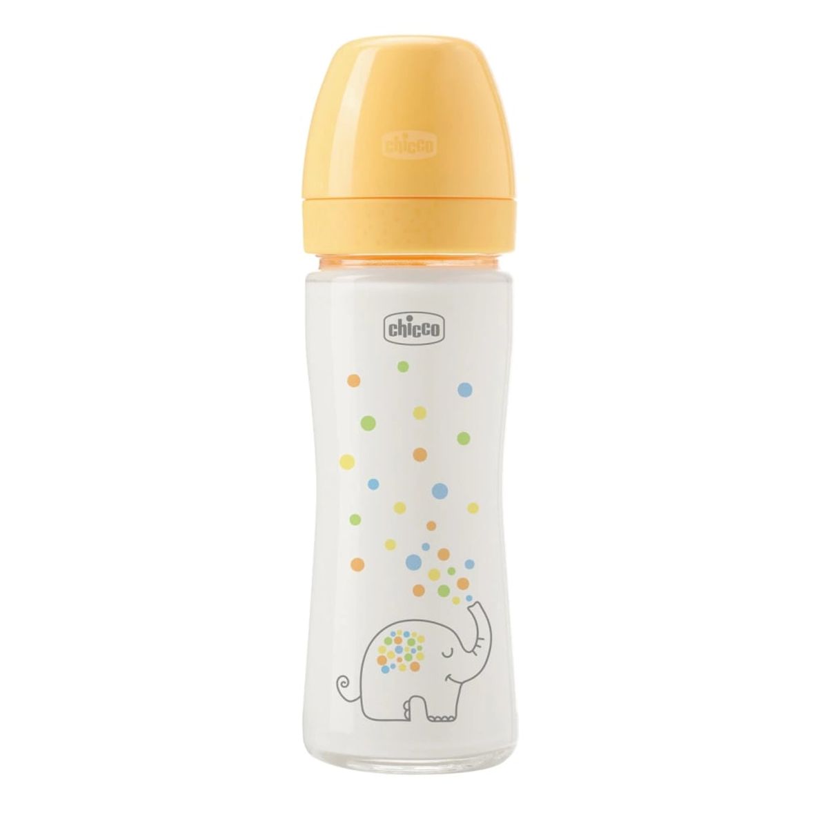 CHICCO - Mamadera Perfect Easy Vidrio 240ml 0m+