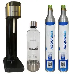 GENERICO - Gasificadora De Agua R3 Premiun Megapack 1 Botella + 2 Cilindro Co2