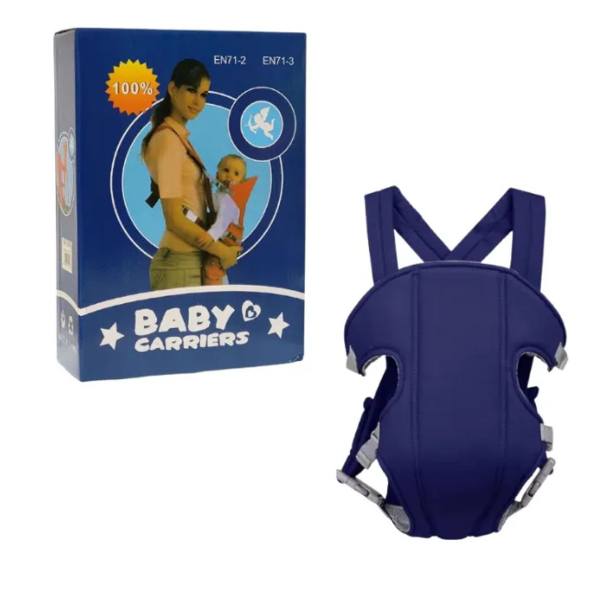 GENERICO - Mochila Portabebés Acolchado Canguro Mochila Ajustable