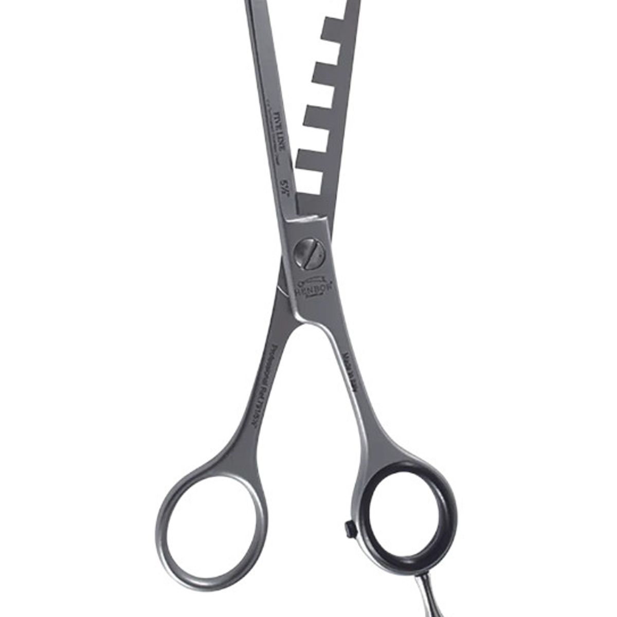 HENBOR - Tijera Henbor Italiana 5 Dientes 791 Cocodrilo 55