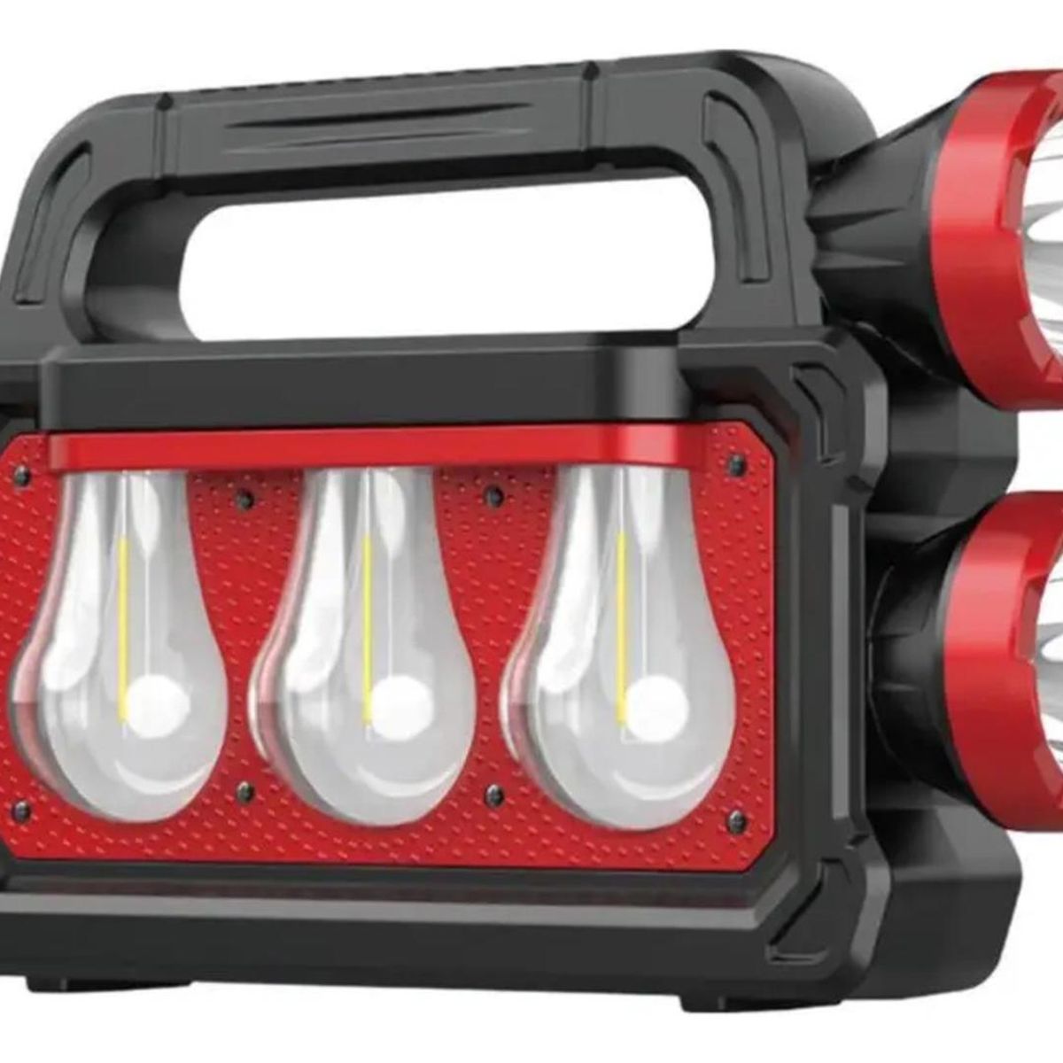 GENERICO - Linterna solar powebank para camping salidas