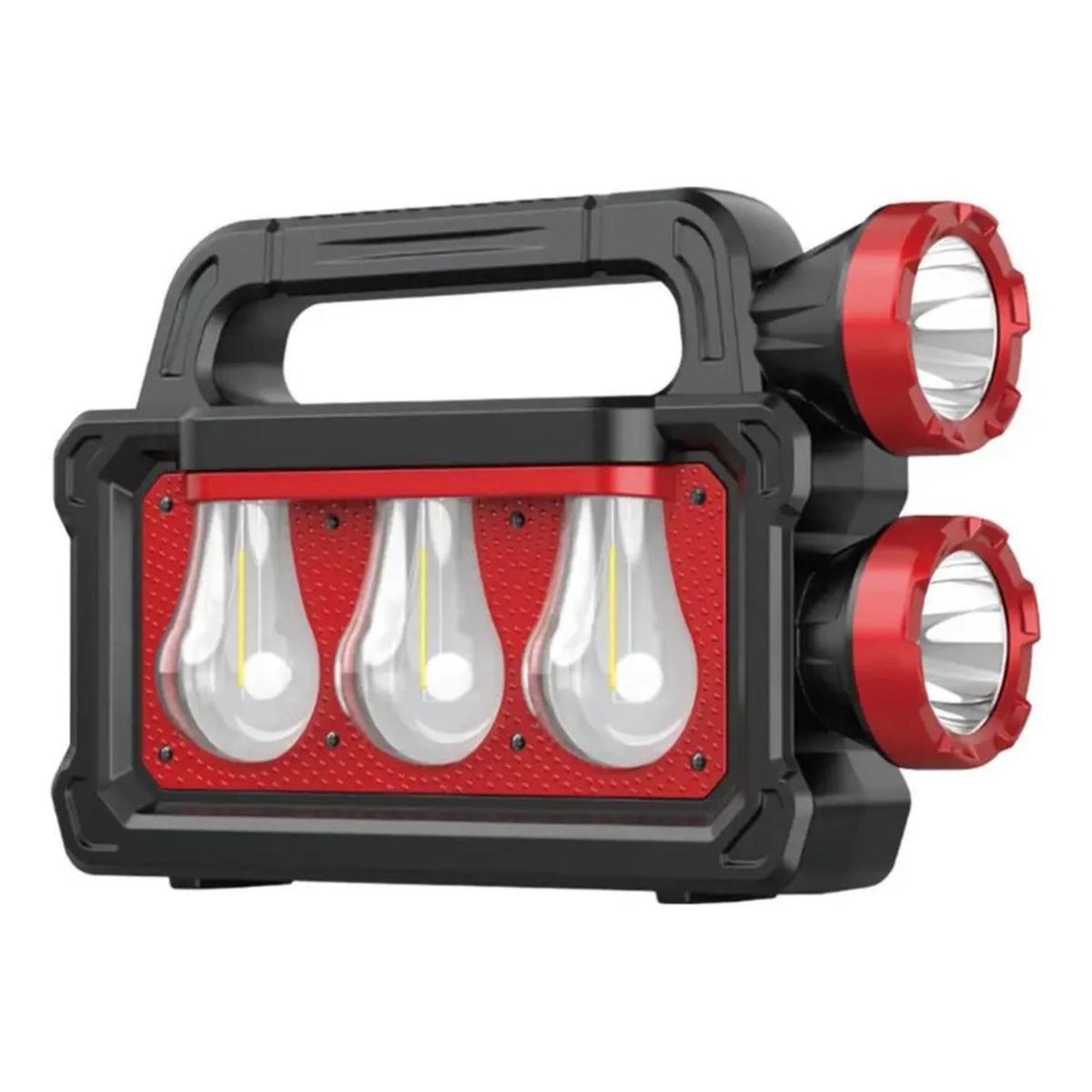 GENERICO - Linterna solar powebank para camping salidas