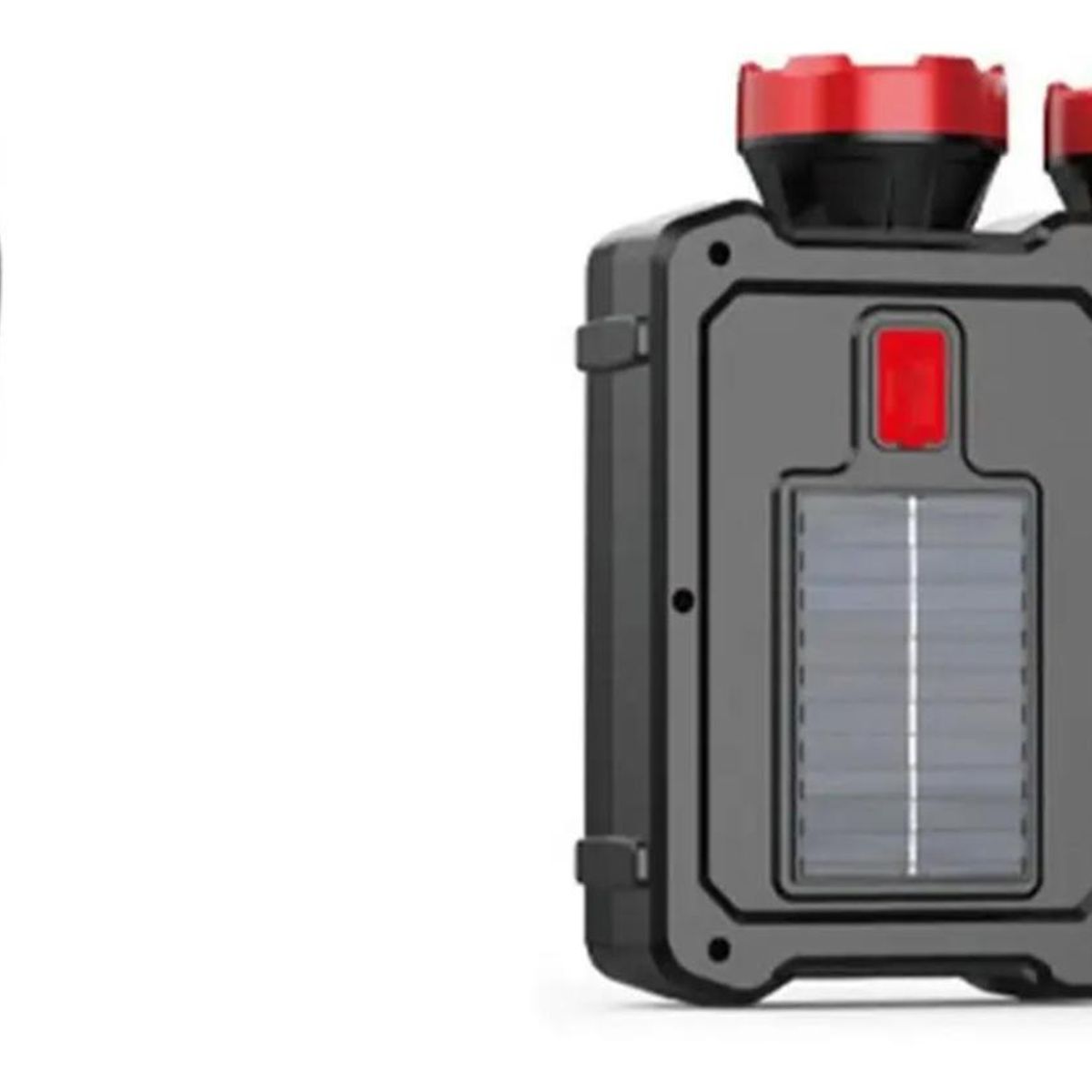 GENERICO - Linterna solar powebank para camping salidas