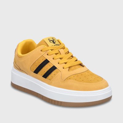 Imagen 2 del producto Zapatillas Plataforma Amarilla Mujer 58030