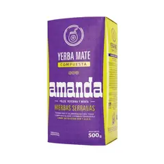 AMANDA - Yerba Mate Hierbas Serranas 500 gr