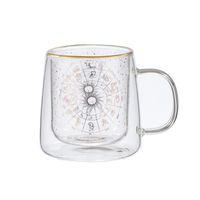 Taza Doble Vidrio Zodiac Signs 250 ml