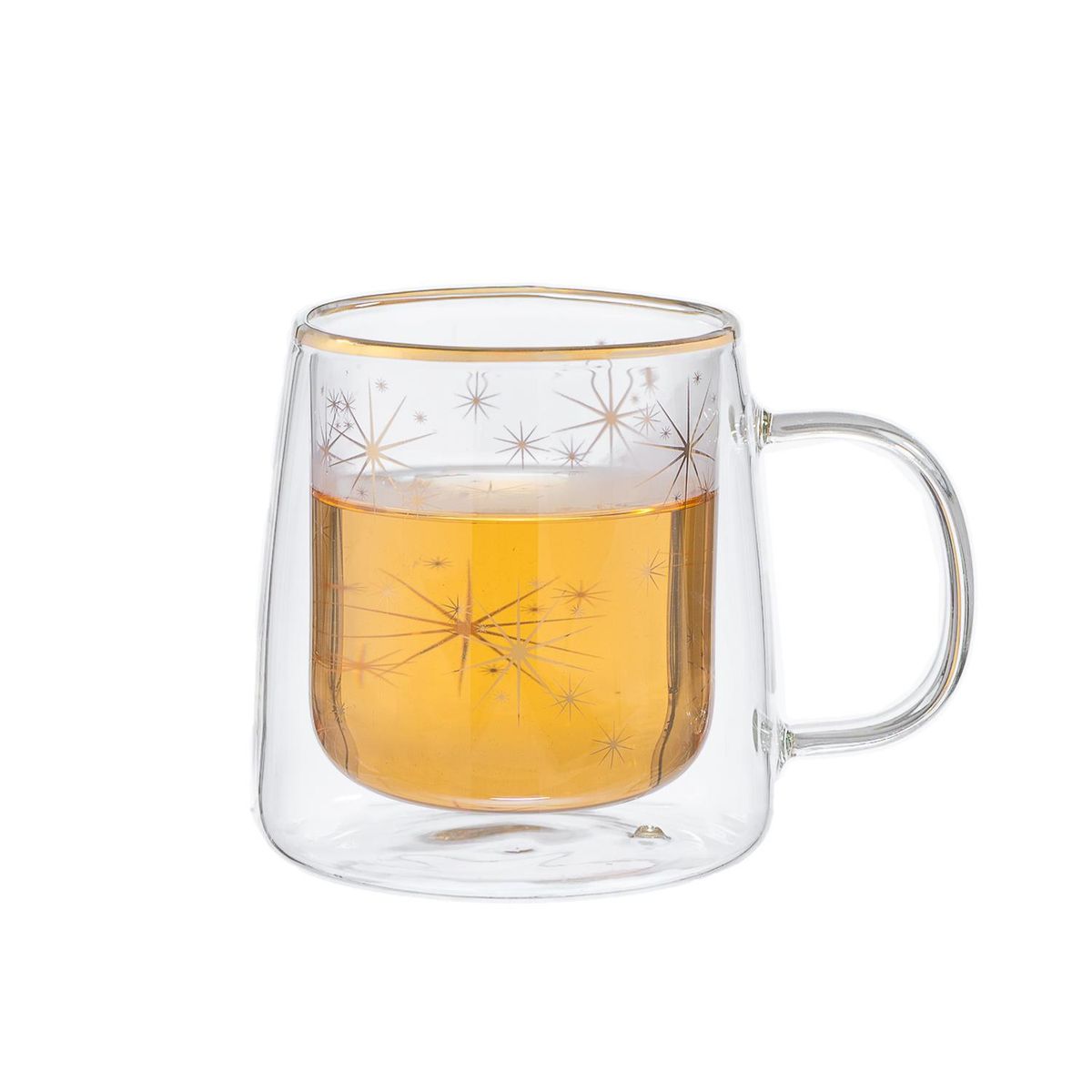 ADAGIO TEAS - Taza Doble Vidrio Starlights 250 ml