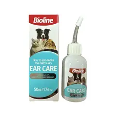 BIOLINE - Ear Care Limpiador Para Oídos Para Mascotas Perro Gato Otros