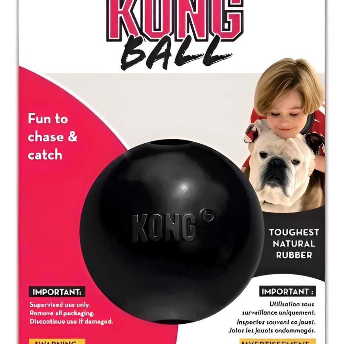 KONG - Pelota Para Perro Kong Ball Extreme Talla S Hasta 16 Kg