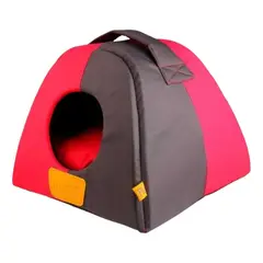 GIGWI - Cama Casa Tipo Iglú Para Mascotas Perros O Gatos