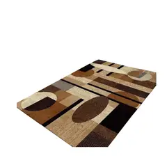 GENERICO - Alfombra Moderna Geométrico 3D Antideslizante 200x180cm
