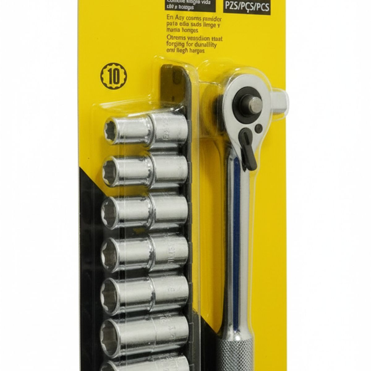 STANLEY - Juego de Dados 1/2" 10-19 MM 11 piezas STANLET 86-734