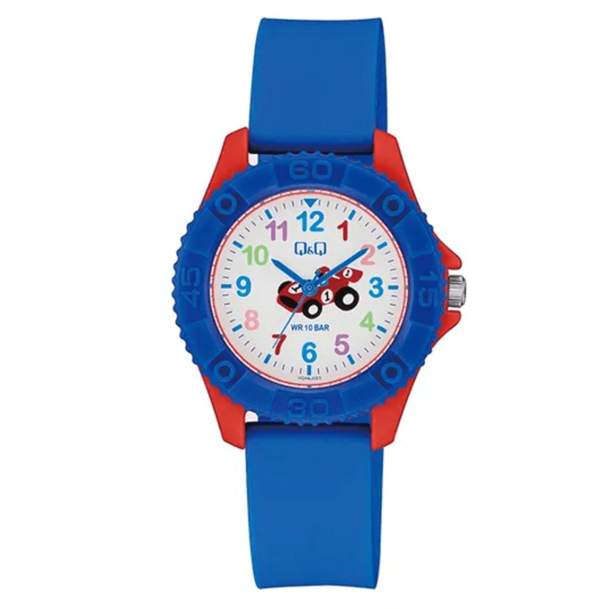 QYQ - RELOJ MARCA QYQ VQ96J023Y PARA NIÑOS ANALOGO SUMERGIBLE 10 BAR