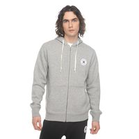 Polerón Core Full Zipper Hoodie Hombre Gris