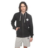 Polerón Core Full Zipper Hoodie Hombre Negro