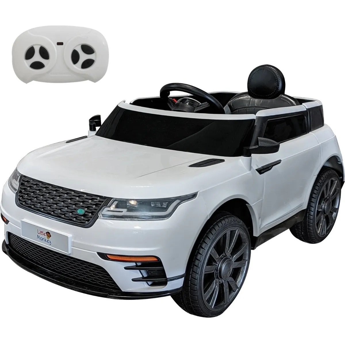 LITTLE MONKEY - Auto Electrico A Bateria Con Control Carro Para Niño Mp3 12v