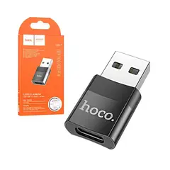 HOCO - Adaptador OTG USB macho a USB-C HEMBRA UA17